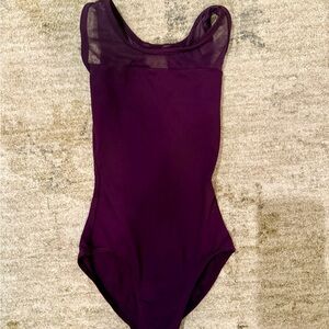 Elegant Purple Girls leotard, small